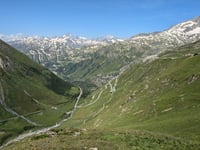 Furkapass von Realp