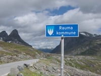 Trollstigen from Valldall