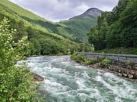 Trollstigen from Valldall