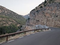 Cruz de Mayo von Puente de San Pedro über Zaorejas