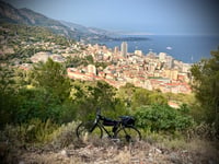 Mont Agel from Monaco via La Turbie
