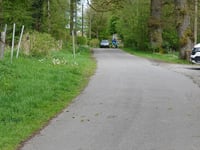 Petergensfeld über Wesertalstrasse