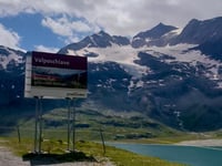 Passo del Bernina von Samedan