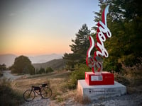 Col de la Madone de Gorbio von Menton