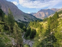 Col de la Cayolle from Barcelonnette