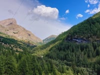Col de la Cayolle from Barcelonnette