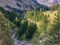 Col de la Cayolle from Barcelonnette