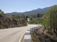 Muro de Planes von Embassament de Beniarrés