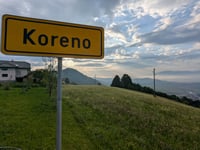 Koreno nad Horjulom / Cerkev Sv. Mohor in Fortunat von Horjul