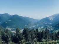 Col de Menthières desde Chézery Forens