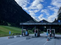 Kaunertaler Gletscherstrasse depuis Prutz