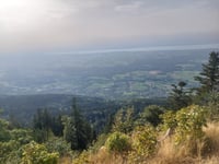 Le Signal de Voirons from Col de Saxel