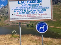Lac Besson & Lac Noir von Alpe d'Huez