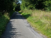 Route du Pré Boda von Desnié