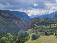 Fouillouse from Saint-Paul-sur-Ubaye