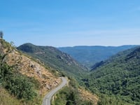 Col de Fontfroide from Olargues