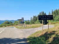 Col de Frajure from Fraisse-sur-Agout