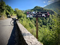 Col de Castillon vanuit Sospel