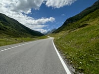 Silvretta-Hochalpenstrasse / Bielerhöhe da Gältur