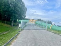 Kaszubskie Oko über Elektrownia Wodna Żarnowiec