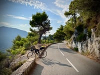 Col de Châteauneuf de Contes vanuit Contes