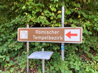 Metzenberg / Römischer Tempelbezirk Tawern
