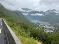 Tyinvegen da Øvre Årdal