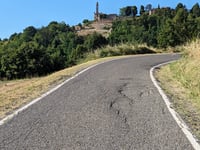Pigazzano from Belvedere di Statto