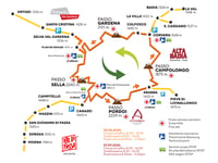 Passo Campolongo von Arabba