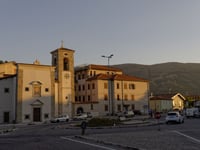 Monteluco di Roio da Ponte fiume Aterno