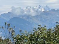 Col de la Madeleine from Feissons-sur-Isère
