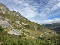 Col de la Madeleine from Feissons-sur-Isère