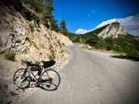 Col de Saint Barnabé von Soleilhas