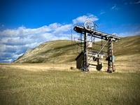 Stade de Neige de Vauplane von Col de St Barnabé