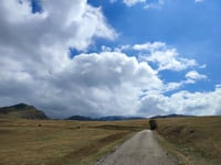 Prevoj Sedlo / Durmitor von Plužine über Vojinovići