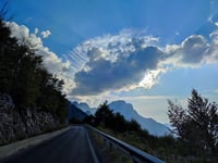 Qafa Buni i Thorës / Thore Pass von Koplik
