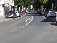 Dürwiss von Eschweiler über Julicherstrasse