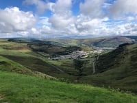 Bwlch Mountain da Treorchy