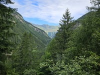 Passo dello Spluga da Chiavenna via Isola