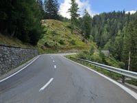 Paso de Bernina desde Tirano