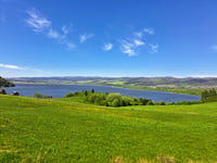 Falsztyn depuis Jezioro Czorsztyńskie