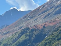Terres Froides von La Poyat über Ornon