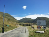 Col de Sarenne from Alpe d'Huez