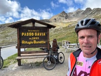 Paso Gavia desde Bormio