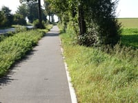 Schleibacher Hof depuis Broicher Bach par Würselener Strasse