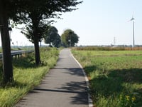 Schleibacher Hof depuis Broicher Bach par Würselener Strasse