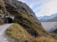Barrage de Moiry from Chippis via Briey