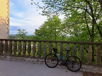 Zamek na Przegorzałach depuis Przegorzały
