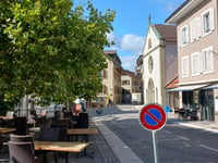 Grandvaux von Lutry über La Petite Corniche
