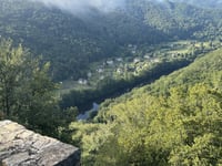 Le Breuil from Aynes via Barrage de l’Aigle